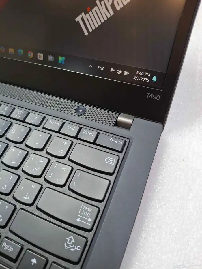 لاب توب لينوفو ثينك باد بحالة ممتازة t490 2