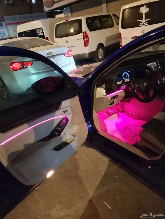 تركيب لد داخلي64 لون هوندا اكورد موديل 2022 7