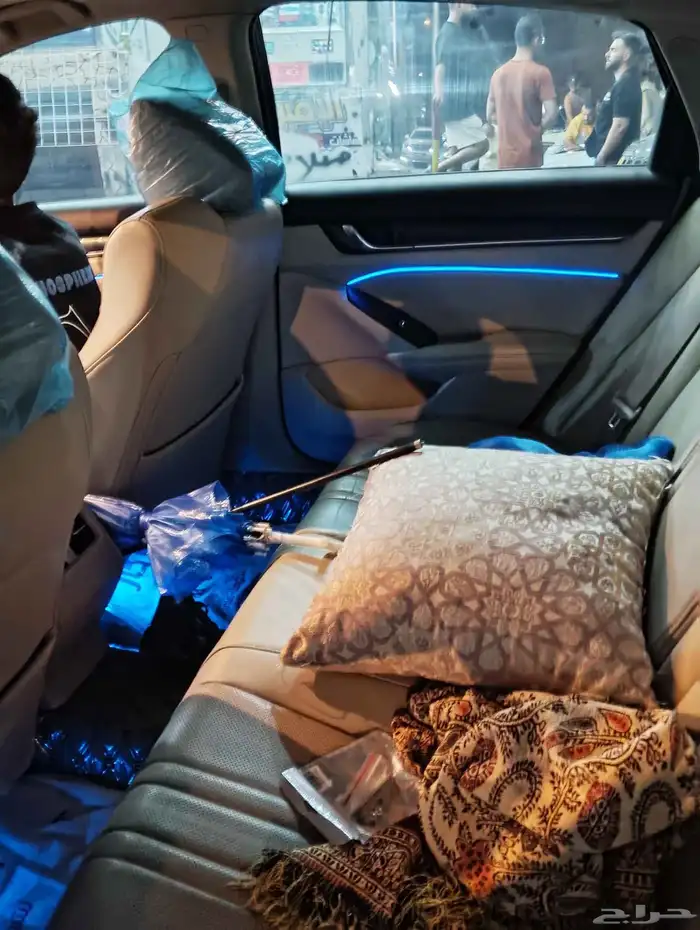 تركيب لد داخلي64 لون هوندا اكورد موديل 2022 2