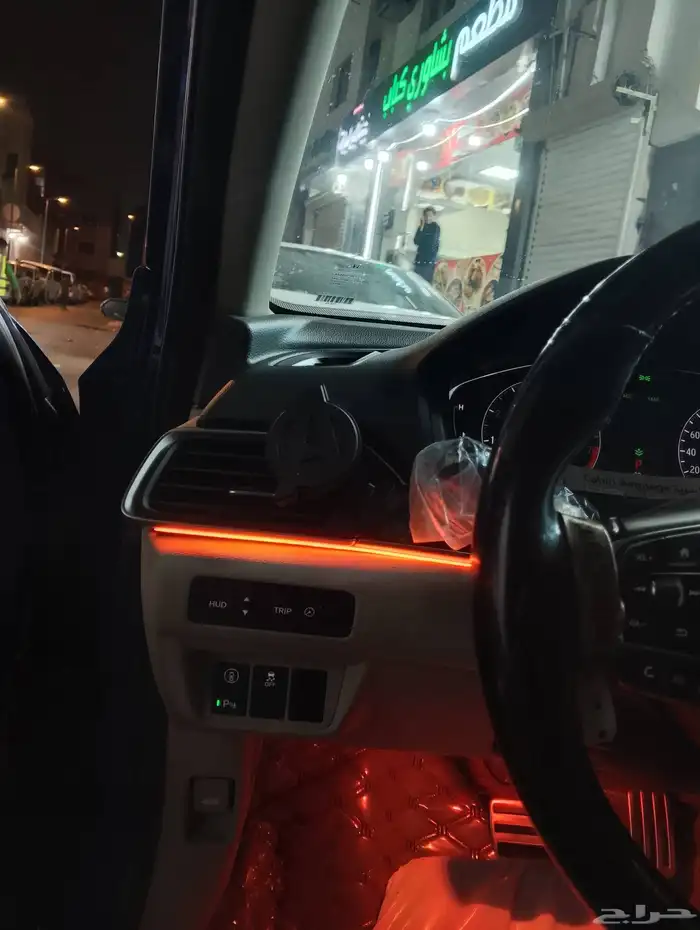 تركيب لد داخلي64 لون هوندا اكورد موديل 2022 3