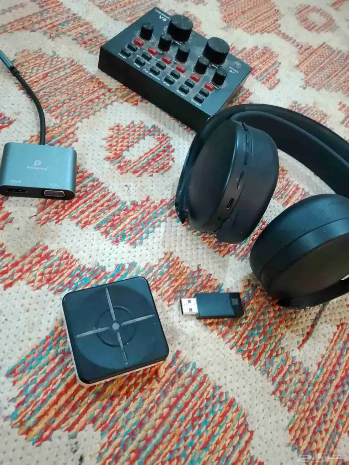 ماتركس مكسر وصلت سمارت تحكم سماعه بلوتوث بلاي ستيشن 5 USB 0