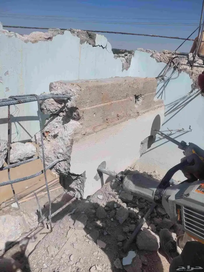 هدم وتكسير خراسانات بلك وقص الصاروخ درايش وابواب 6