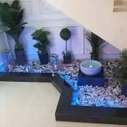 تنسيق حدائق  لاند سكيب شلالات_مودرن  مضلات_سيار 8