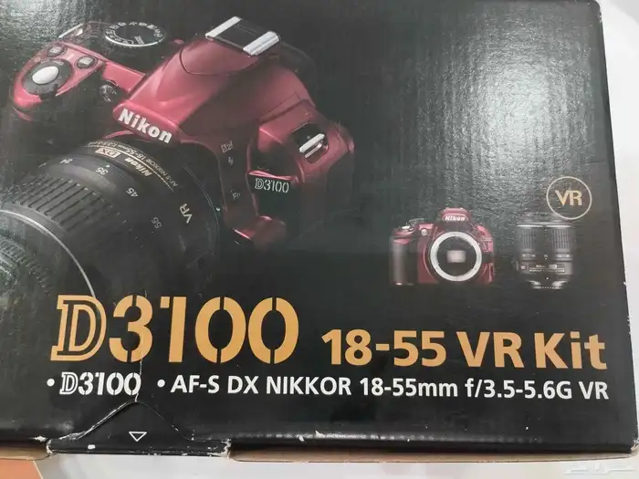 كاميرا نيكون D3100 بحاله الوكاله 1