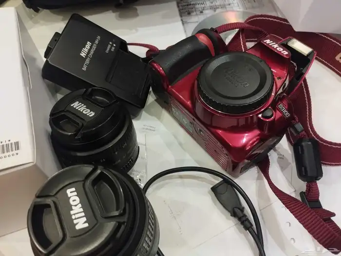 كاميرا نيكون D3100 بحاله الوكاله 0