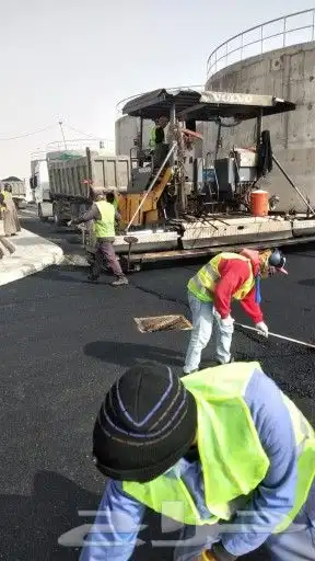 أعمال اسفلت حار 0