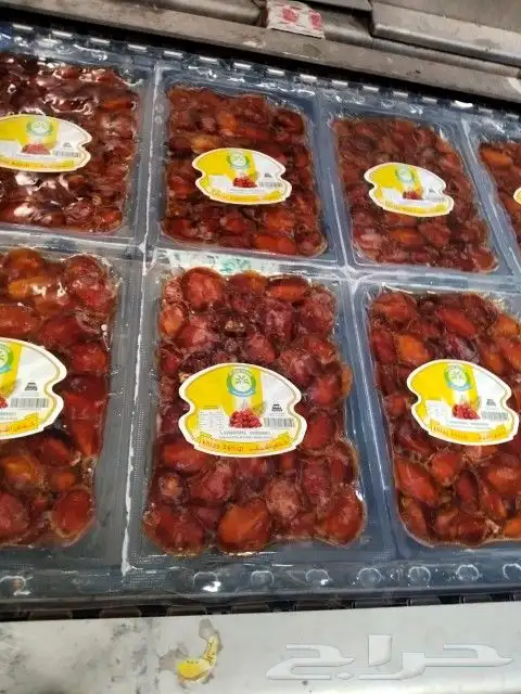 تمور فاخر من الآخر وبسعر مناسب اي نوع مصنع مقمع نضيف 1