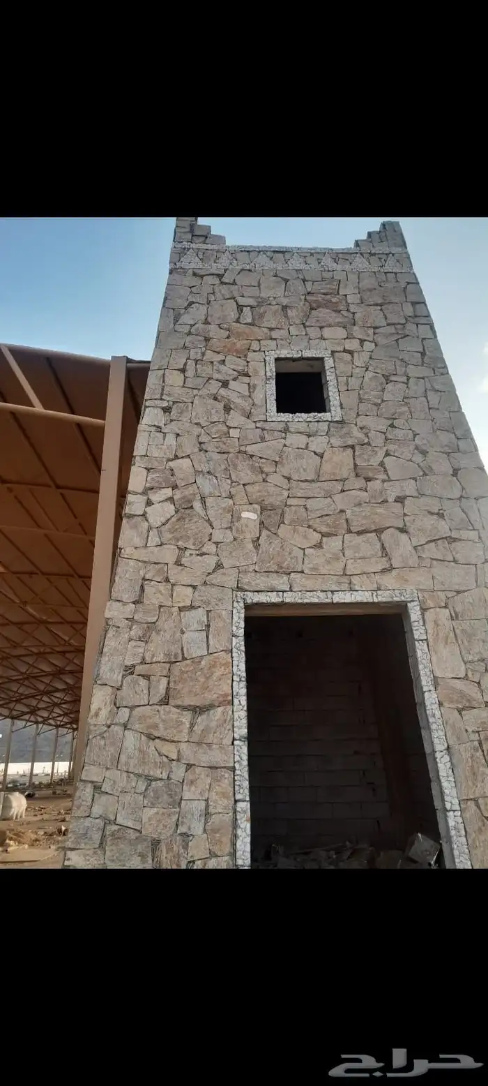 اسلام عليكم مقاول حجر تلبيس وحجر كبير 8
