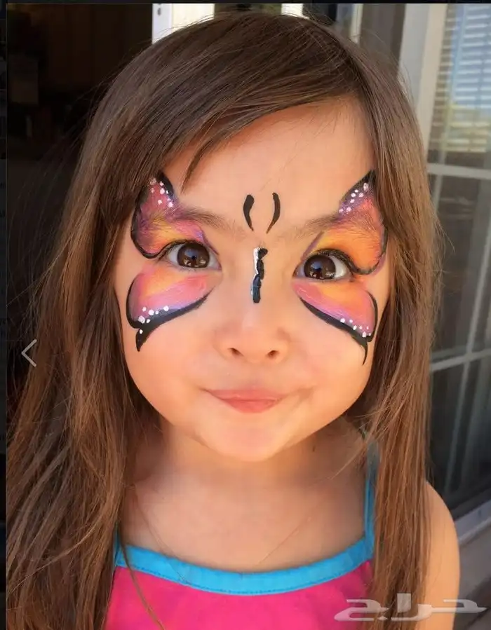 رسم على الوجه 5