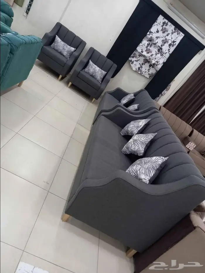 كنب جديد جاهز وبسعر المصنع شامل التوصيل 15