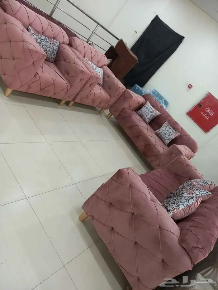 كنب جديد جاهز وبسعر المصنع شامل التوصيل 18