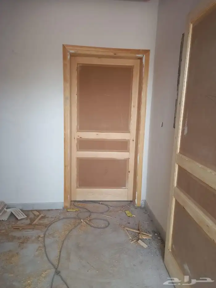 Pakistani carpenter door installation cabinet installation w 6