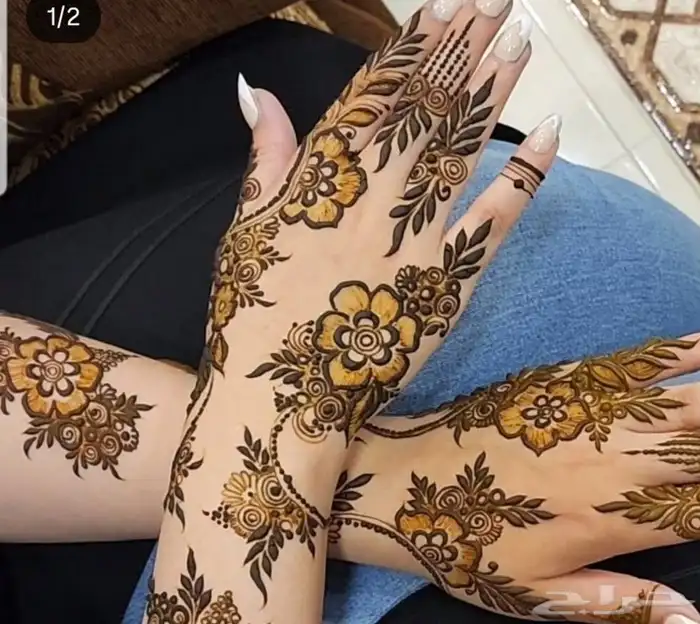نقاشه الرياض نقش حناء الرياض 3