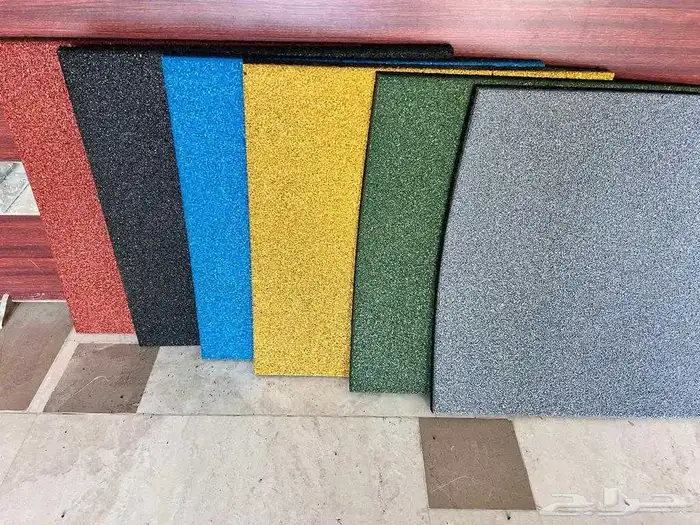 فرش نوادي مطاطي وارضيات داخلي وخارجي 6