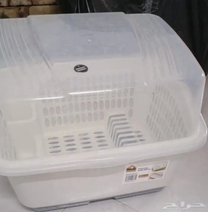 وعاء تجفيف الصحون والملاعق 0