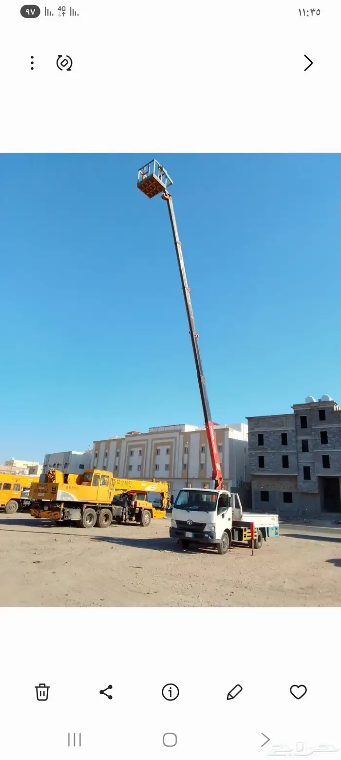 يوجد لدينا جميع الأنواع الونشات للإيجار السنوي شهري يومي 0