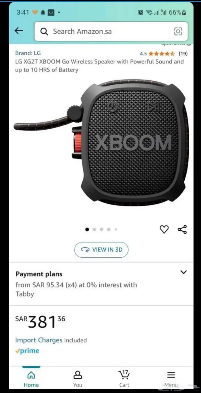 LG Bluetooth waterproof speaker 5