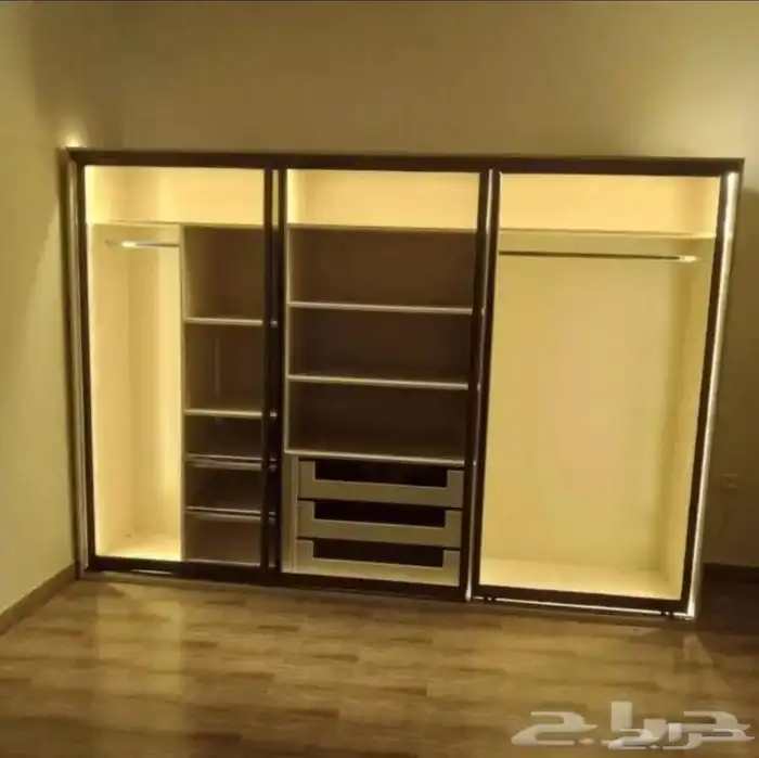 تفصيل غرف ملابس خزائن مبتكره 17