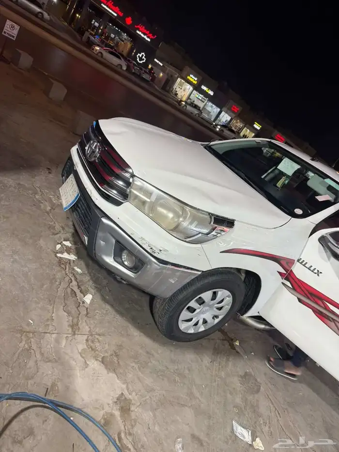 بيك اب تويوتا غمارتين موديل 2017 جير عادي شرط الجير ومكينه 1