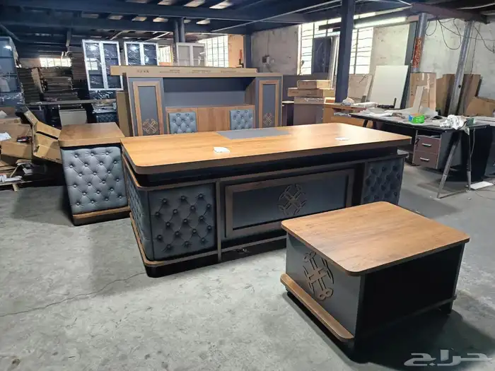 مكاتب فخمه مكاتب مدراء طقم مكاتب 8