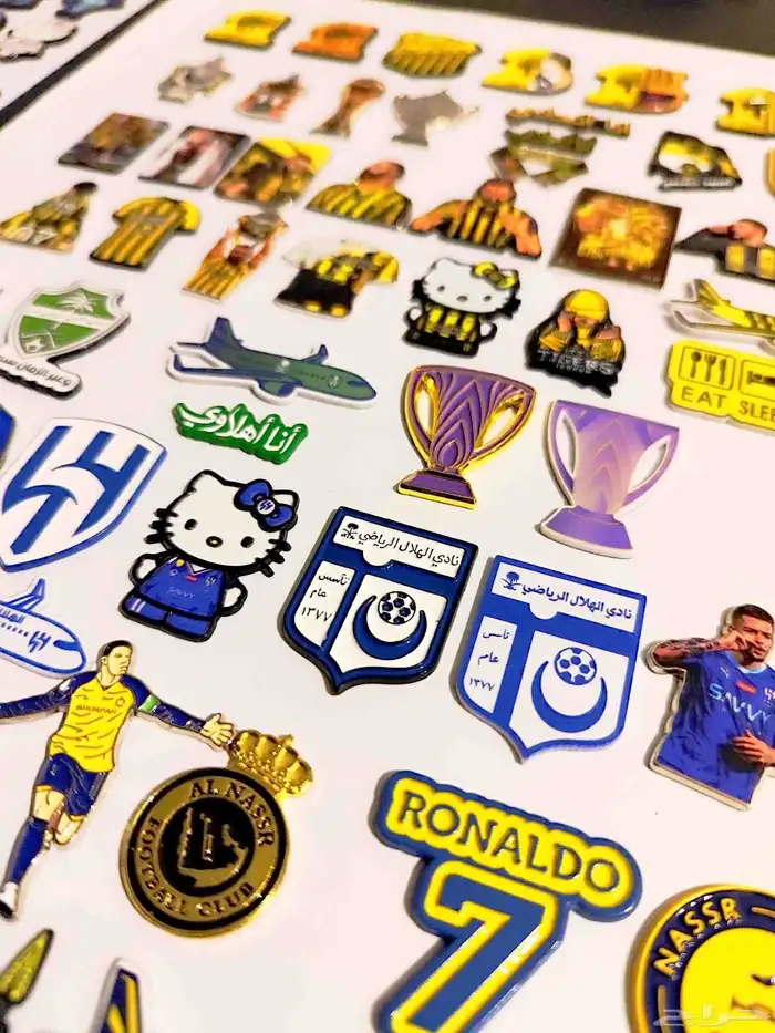 Metal and Acrylic Stickers 3