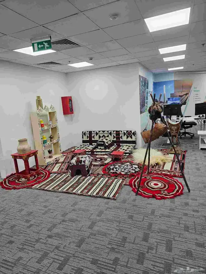 تئجير خيام شعبي بيت شعر شعبي ليوم الوطني و يوم التأسيس 0