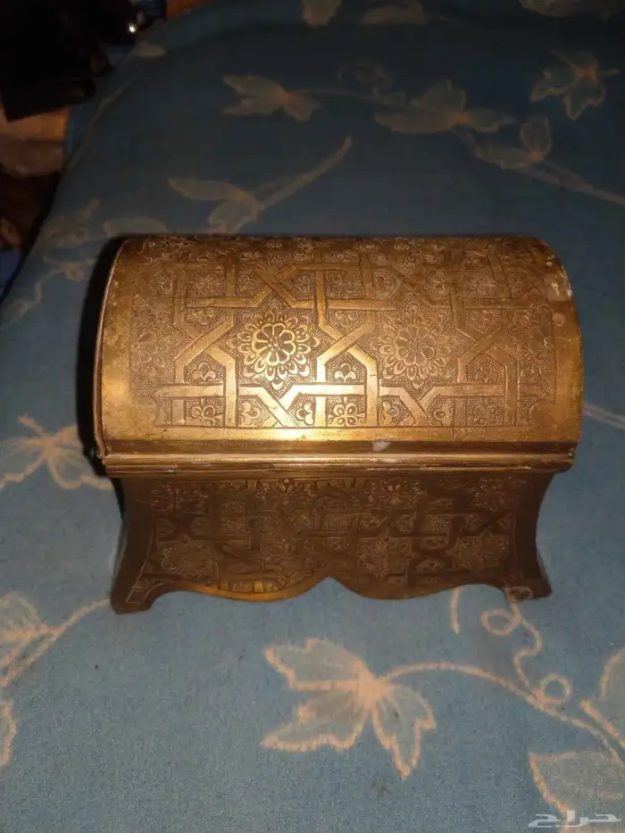 علبه نحاس بزخرفه اسلامي مغربيه 0