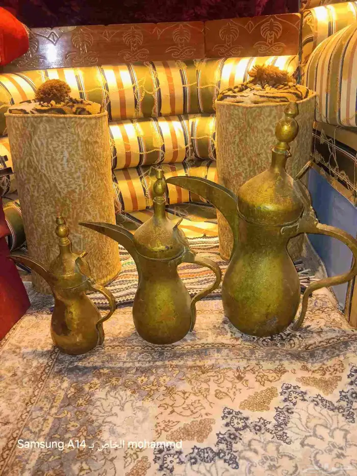 طقم دلال قديم تراثيه 0