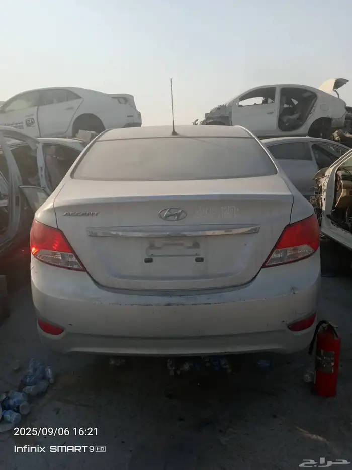 تشليح قطع هيونداي اكسنت 2016 3