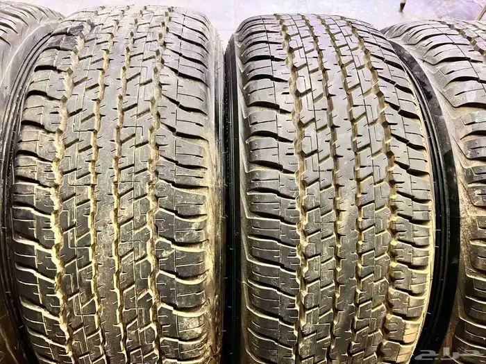 كفرات دلوب ياباني مقاس 285.65.17 مع جنوط.اصلي 2010 7