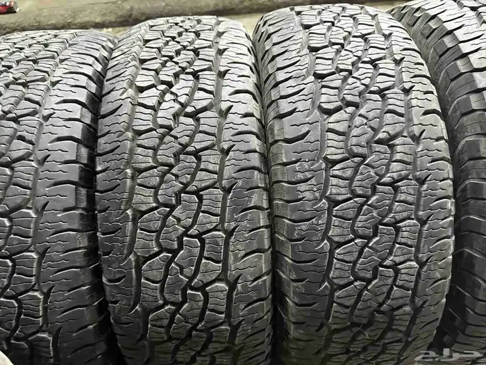 كفرات ربع حجري بي اف امريكي مقاس 265 70 17 19