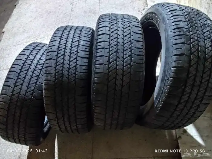 كفرات اسكليت جنط 22. مقاس 275 50 22 برجستون 2
