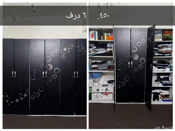 دولاب 6 درف نظيف 0