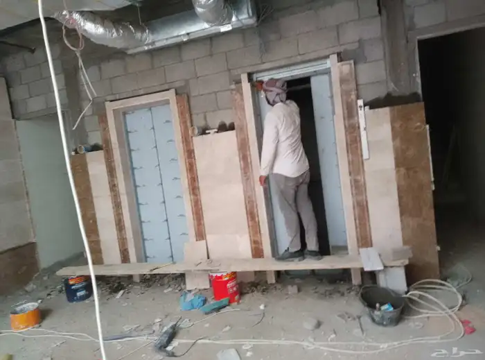 توريد وتركيب حجر رياض جحر اردني رخام 5