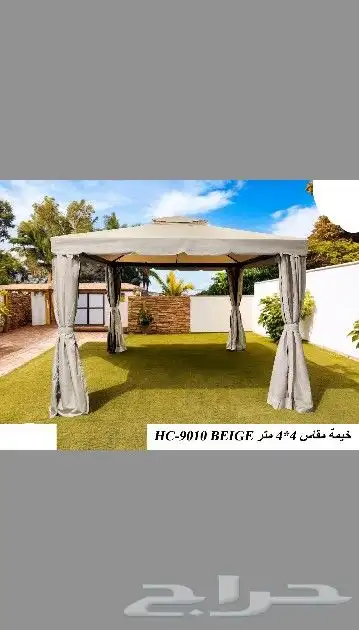 خيمة   بمقاسات مختلفه مع ناموسيه كامله 20
