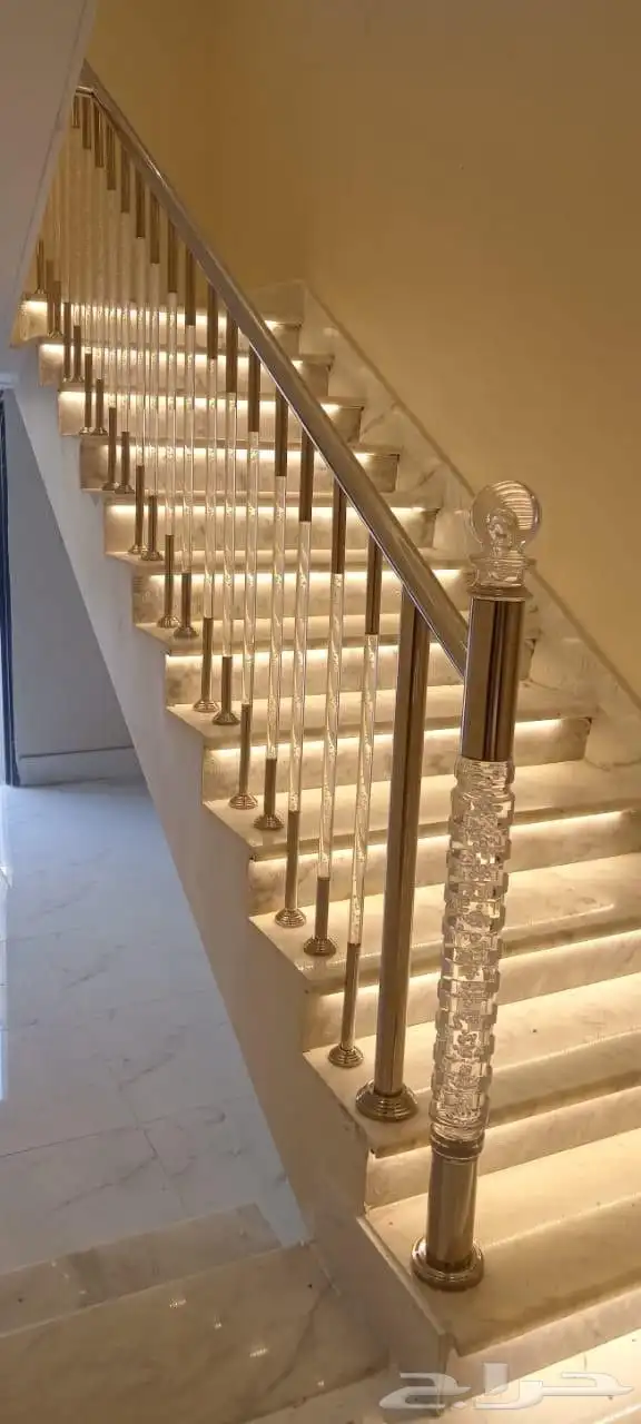 درابزين استيل تايواني304 ضدالصداء والعوامل الطبيعيه 4