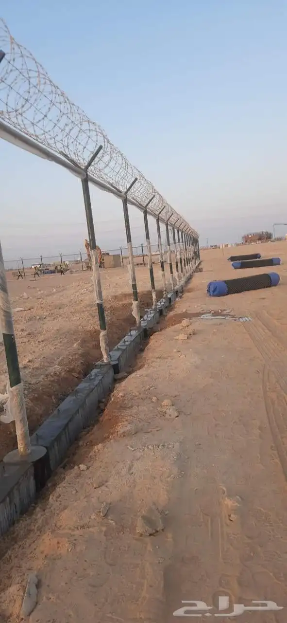 مقاول شبك مقاول جميع انواع الحديد شبك طرق وملاعب 2