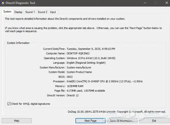 Gaming PC RTX 3060ti 7