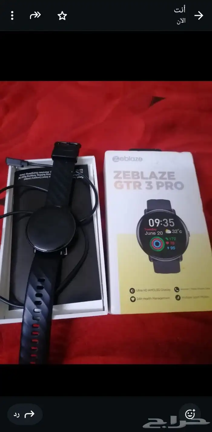 ساعه ZEBLAZE GTR3PRO للبيع وسوني 4 1