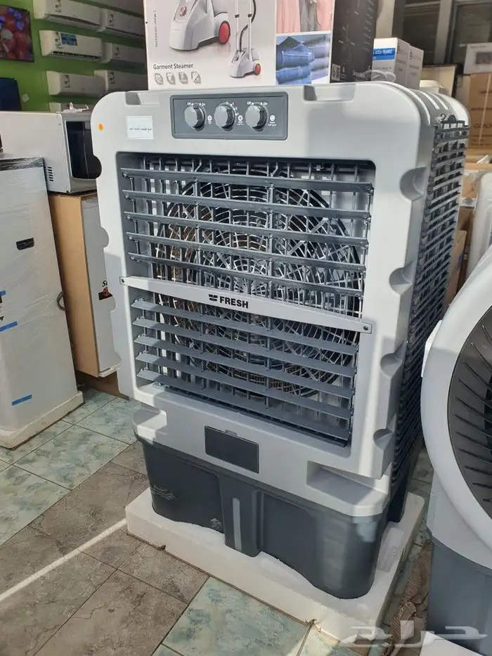 مكيف صحراوي متحرك 120 لتر فريش مكيفات جديده 3