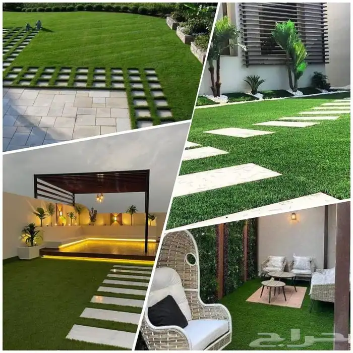 تنسيق حدائق وديكورات غرف زجاج جلسات خارجيه 7