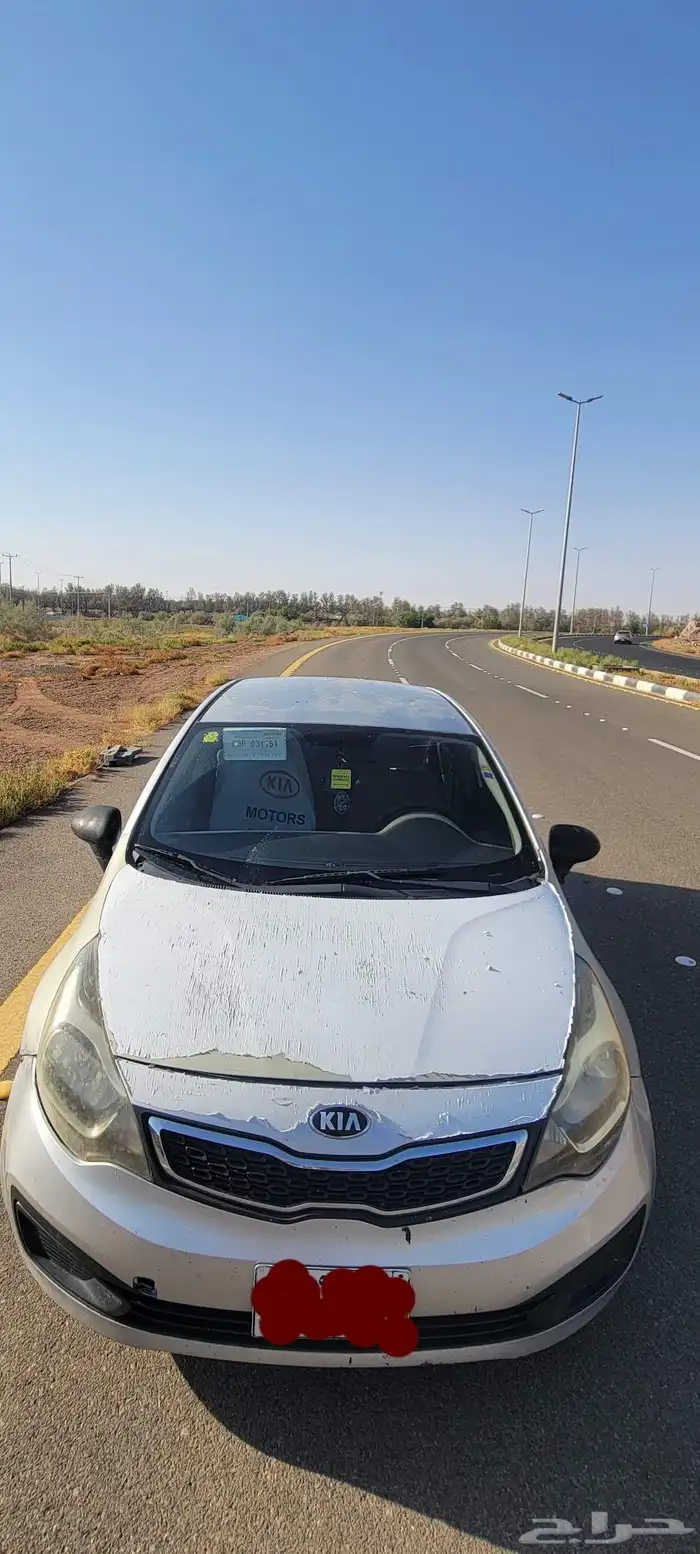 كيا ريو 2014 KIA RIO 2014 اقبل البدل المناسب 4