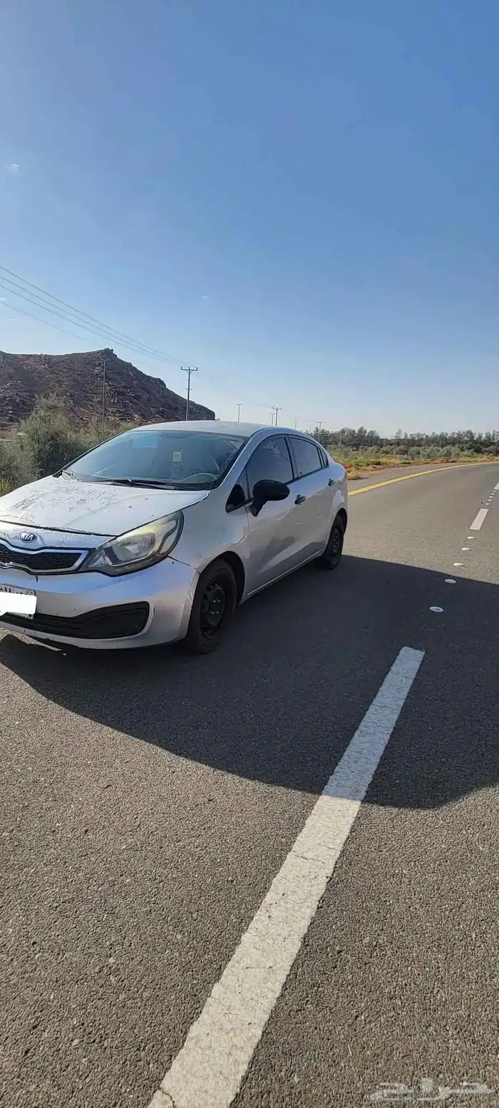 كيا ريو 2014 KIA RIO 2014 اقبل البدل المناسب 1