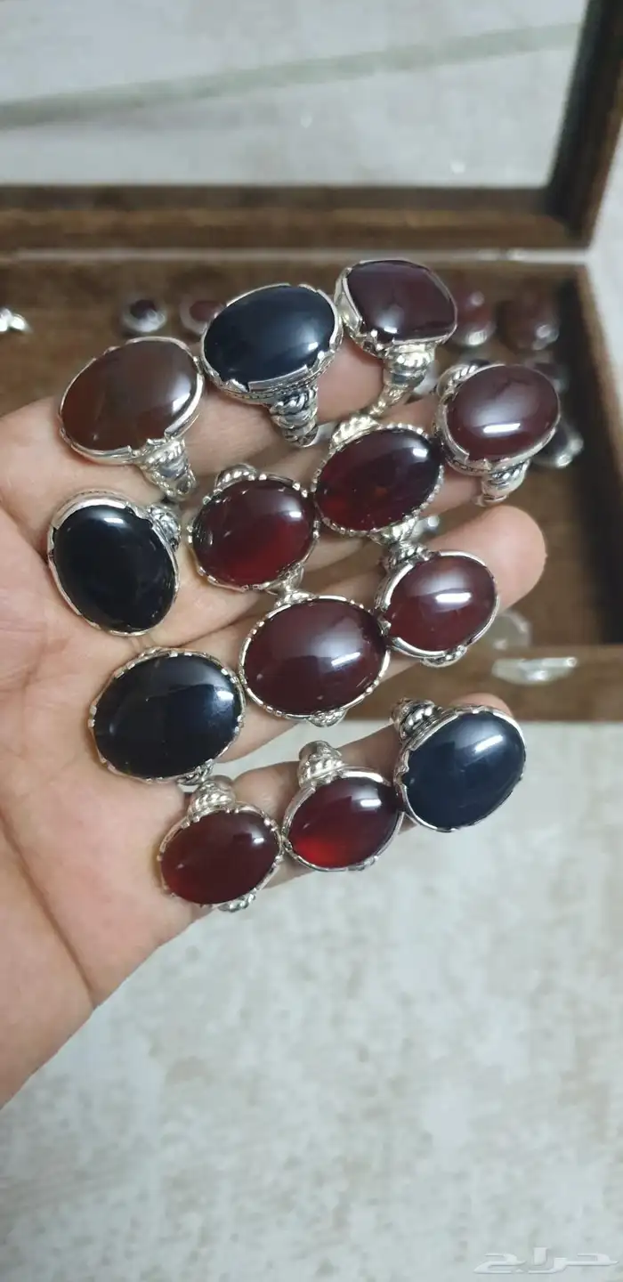 خواتم عقيق يماني 0