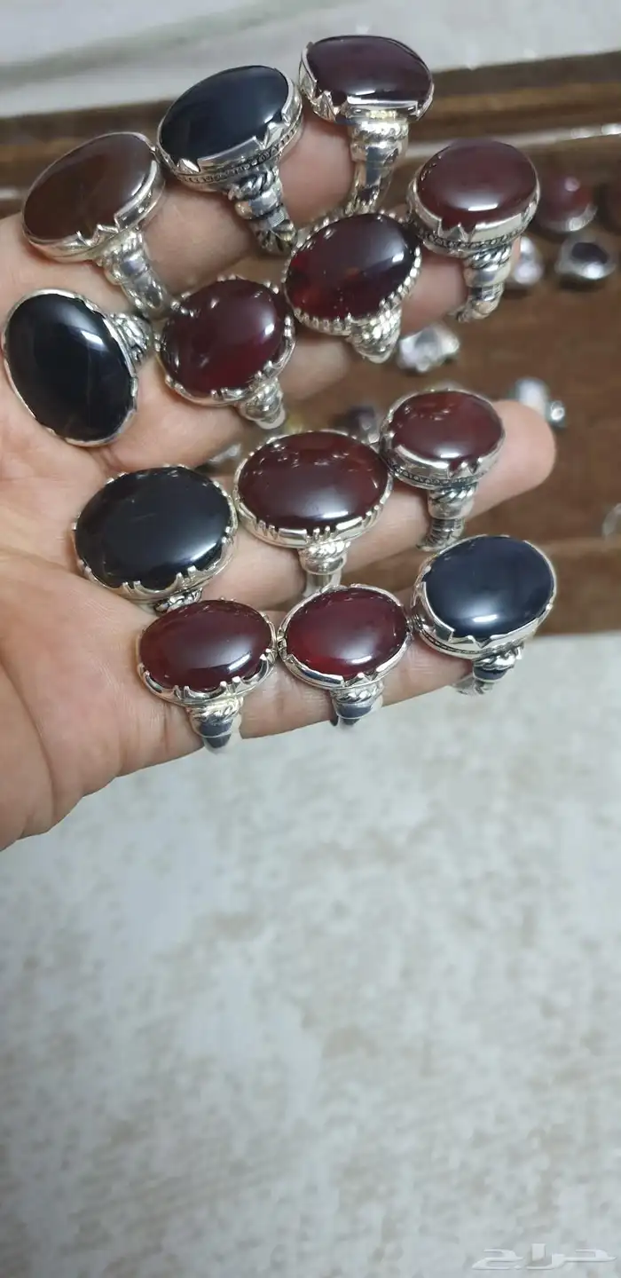 خواتم عقيق يماني 2