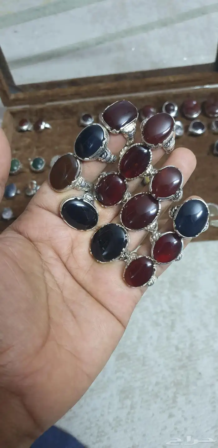 خواتم عقيق يماني 1