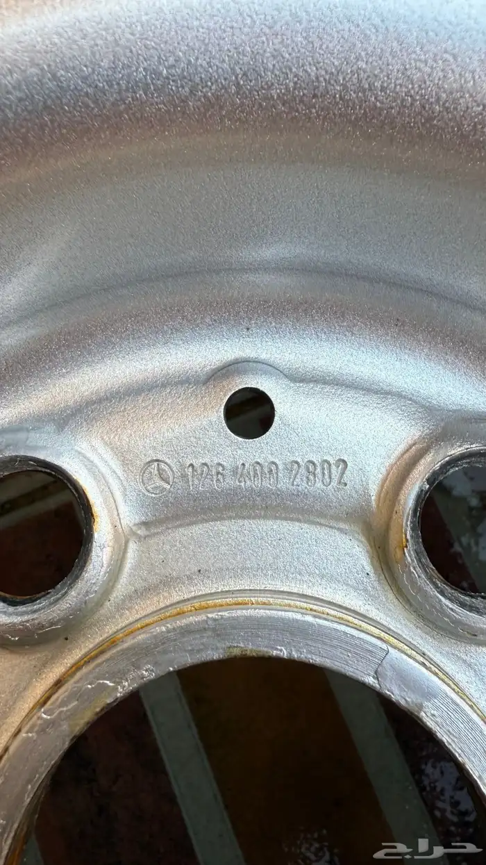 Set of original Mercedes Hilux rims 2