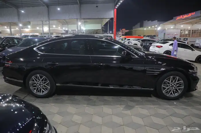 جنيسس G80 الناغي اسود ضمان وصيانه بطاقه جمركيه 2026 جديد 5