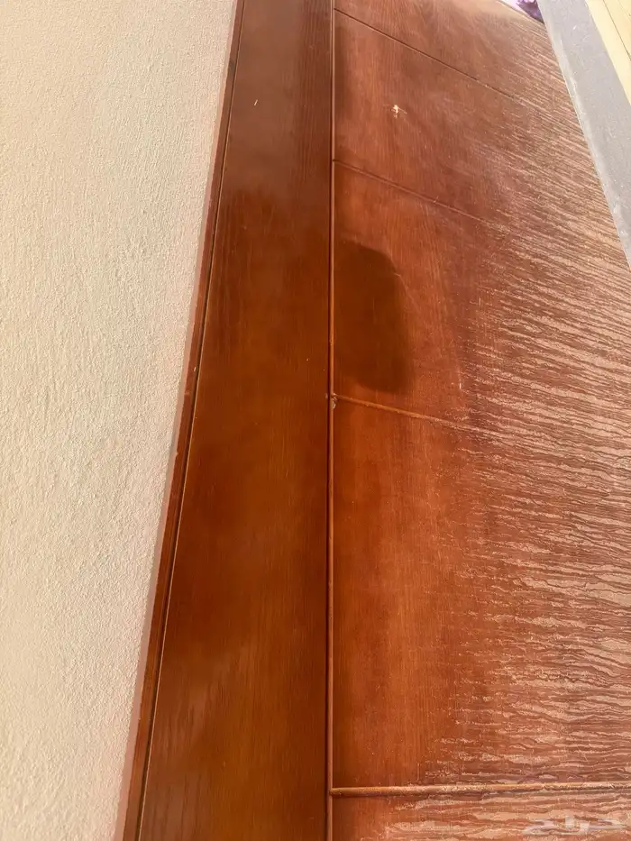 بيع ابواب المنيوم مع خشب 1