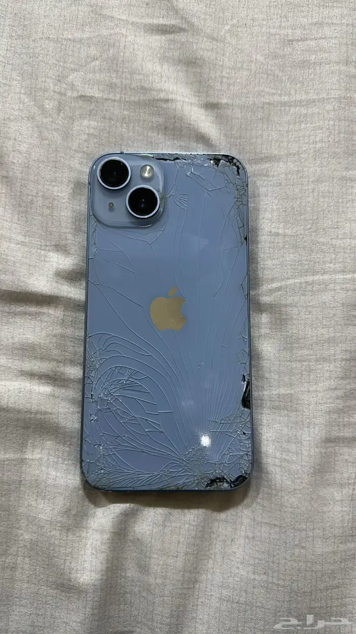 iPhone 14 regular blue screen changed only 6